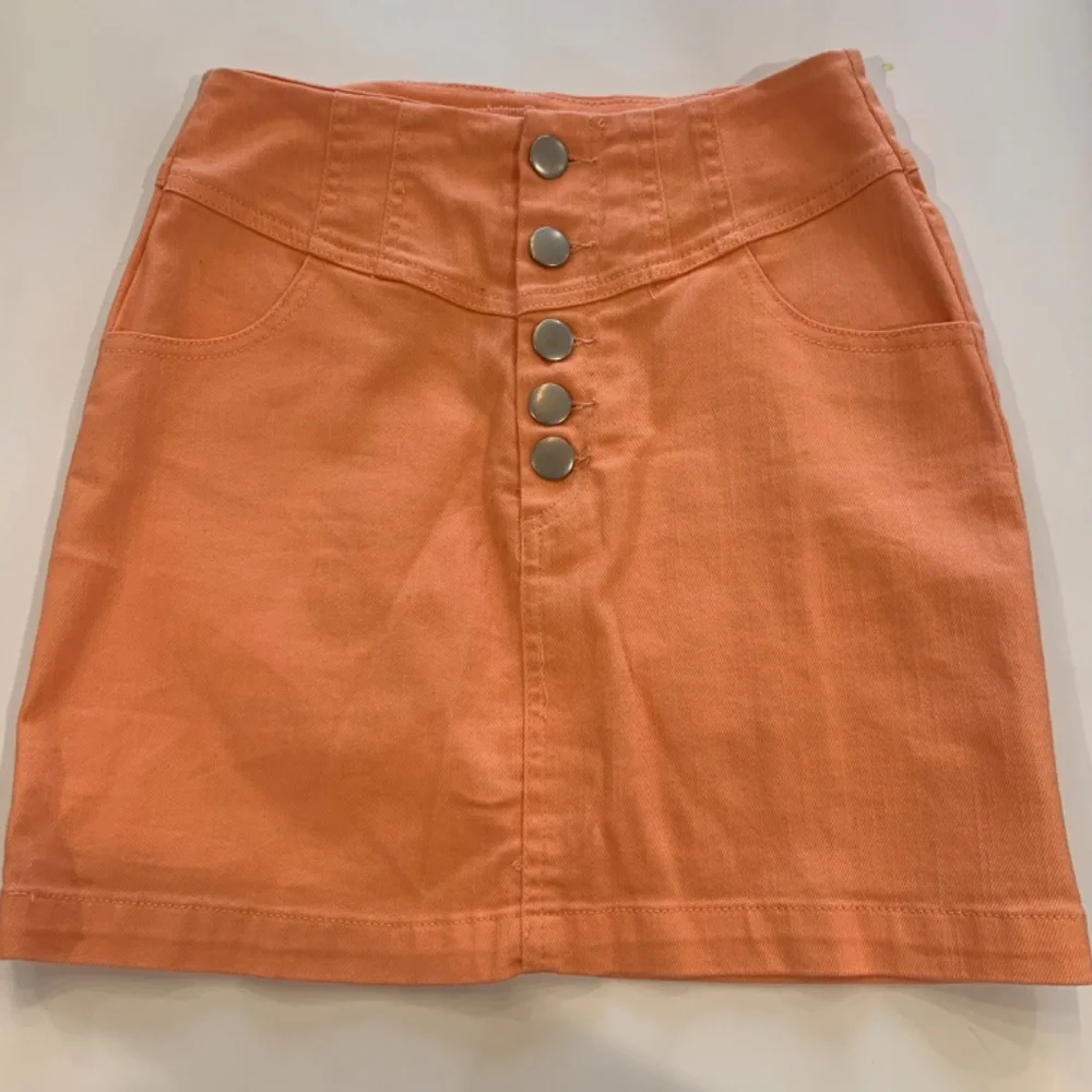 Gianni Binni Mini Skirt Orange